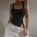 Women's knitted sports vest with halter jumpsuit_voghion.com