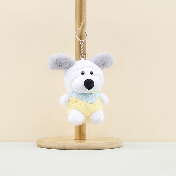 Pudel-Plüschtier, entzückender Schlüsselanhänger, süßer Uglycute-Hund, Stofftier, Taschenanhänger, Tier_voghion.com