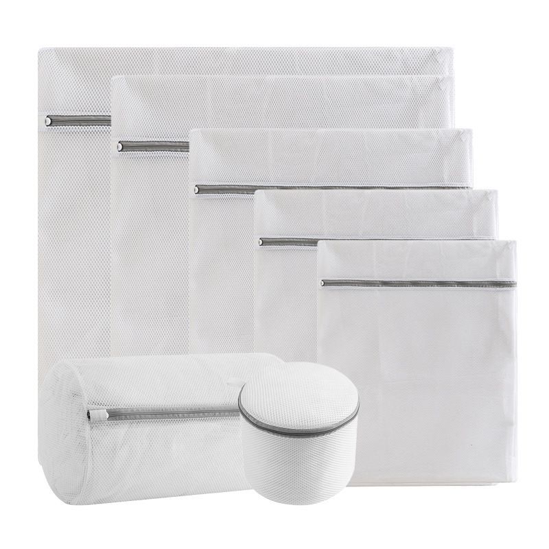 Honeycomb Mesh Laundry Bags (3-Pack) – Premium Polyester Garment Protectors For Bras, Shirts & Travel (Breathable, Multi-Size)_voghion.com