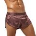 Men's Underwear Men's Boxer Shorts Silky Men's Clothing Sexy Home Sleeping Underwear Two Piece Pants_voghion.com