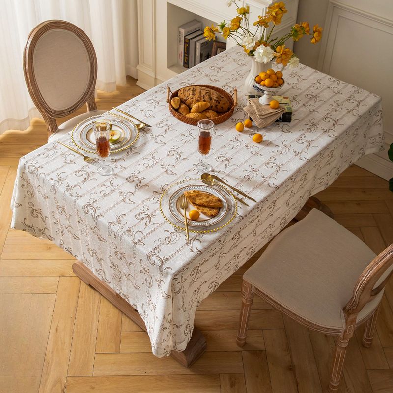 Hot-selling French Hollow Fabric Tablecloth Small Fresh Dining Table Cloth Square Coffee Table Cloth Tablecloth Atmosphere Decoration_voghion.com