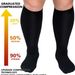 Plus + Pressure Socks Plus Fat Fat Calf Socks Solid Color European And American_voghion.com