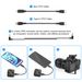 Microfono da gioco wireless Lavalier PULUZ Live Broadcast YouTube per iPhone/Android/3,5 mm DSLR Camera Audio Recording_voghion.com
