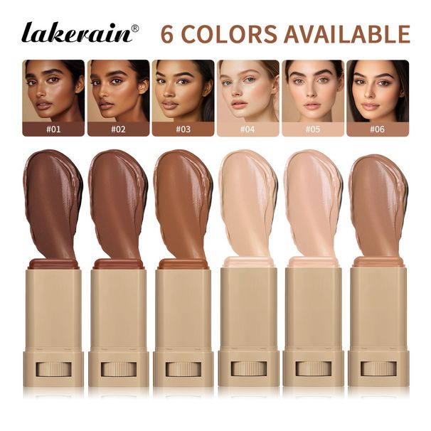Lakerain Multi-Color Solid Essence Stick Natural Fit Complexion Blush Contour Beauty Stick Long-Lasting Moisturizing Formula For All Skin Types_voghion.com