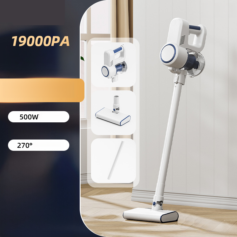 Household Corded Cleaner 500W High Power Large Suction Mite Removal Vacuum Mop Combo Multi-Function_voghion.com