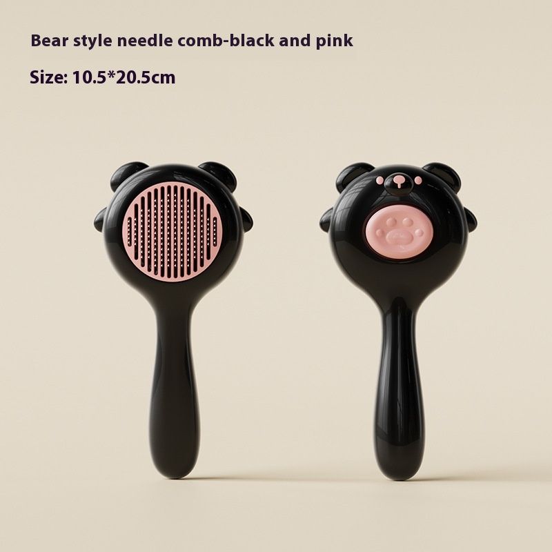 Pisică cu un singur clic instrument portabil automat pentru îndepărtarea părului înfrumusețare pieptene pentru câini perie de uz casnic consumabile_voghion.com