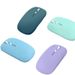 Tablet Computer Single Macaron Color Wireless Gift Bluetooth Silent Mouse_voghion.com
