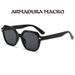 Retro net red rice nail small square frame sunglasses for men and women trendy fashion street shooting hot selling jelly color ink_voghion.com