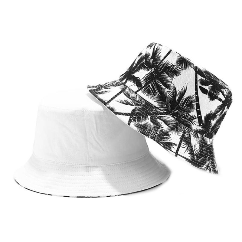 Mode Zwei Seite Eimer Für Männer Frauen Hip Hop Fischer Hut Erwachsene Sommer Schiebermütze_voghion.com