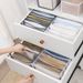 Foldable Nylon Drawer Organizer With Dividers For Underwear, Socks, Clothes & Bras - Multi-Size Storage Box For Wardrobe & Dresser_voghion.com