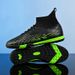 Jugend-Fußballschuhe mit langen, gebrochenen Spikes_voghion.com