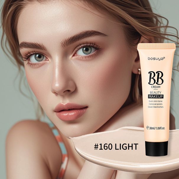 BOSUYA Flawless BB Cream Clear Concealer Hellt den Hauttéin op, reparéiert Fondatioun CC Cream_voghion.com