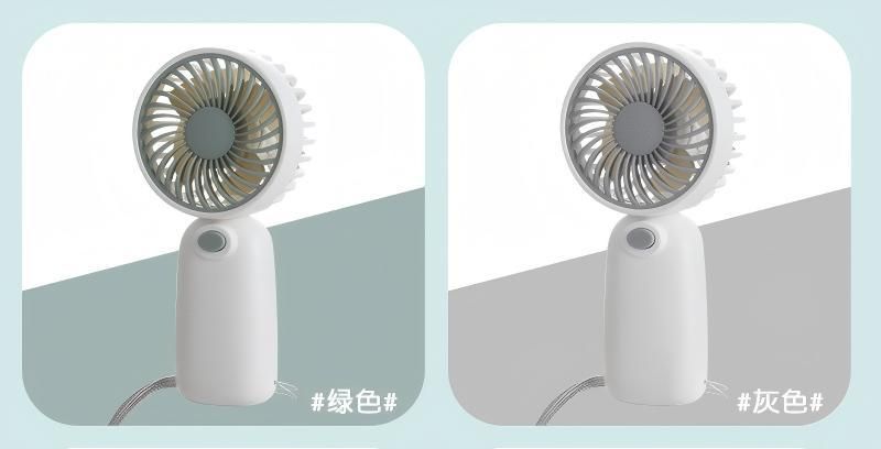 New Simple Hanging Rope No.7 Small Outdoor Portable Dry Battery Desktop Mini Handheld Fan_voghion.com