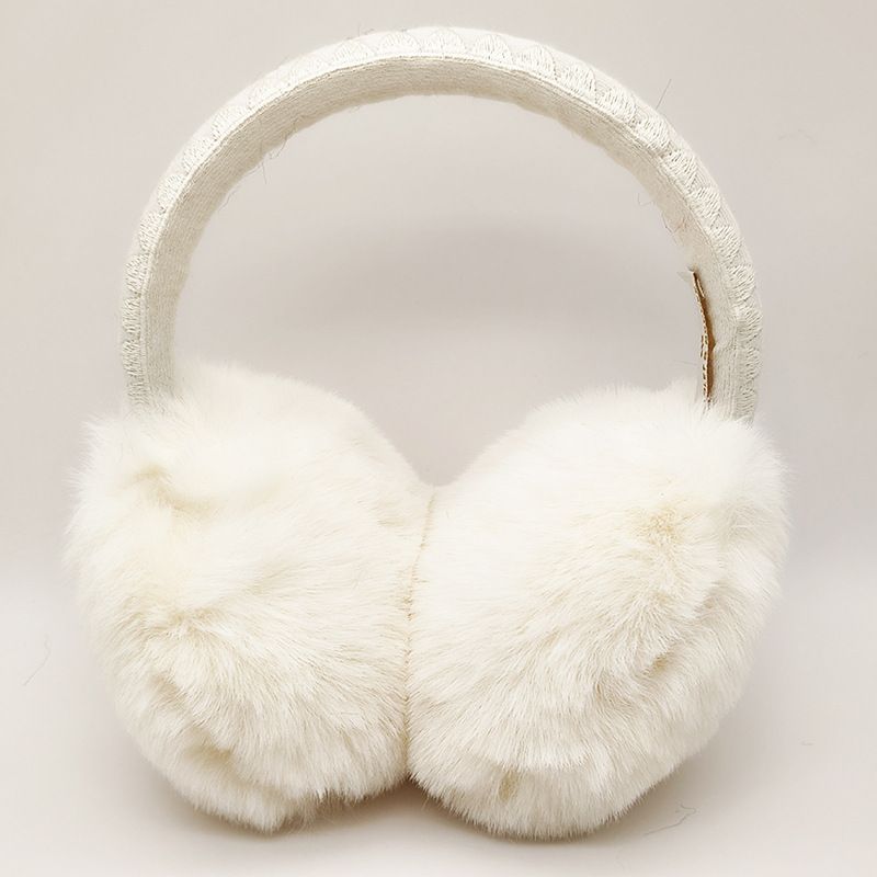 New Winter Rabbit Warmers Protection Anti-Freeze Fur Covers European And American Style Women's Plush Cold-Proof Ear_voghion.com