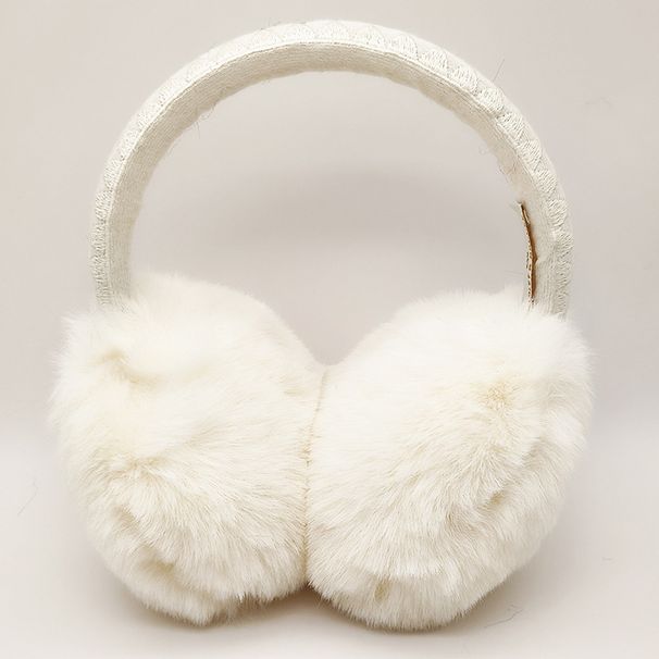 New Winter Rabbit Warmers Protection Anti-Freeze Fur Covers European And American Style Women's Plush Cold-Proof Ear_voghion.com