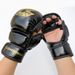 Professionelle MMA-Boxhandschuhe mit verdickten Halbfingern für Kinder und Erwachsene, Muay Thai Kickbox-Trainingshandschuhe_voghion.com