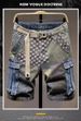 Herrenbekleidung 2024 High Street Denim Shorts Herrendesign Nischen-Sommer-Shorts Herren-Lockere mittellange Hose Einteiler Dropshipping_voghion.com