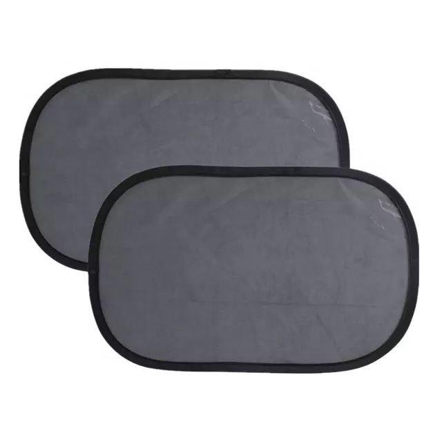 Car sun visor window sun protection heat insulation sunshade front side window mesh electrostatic sticker car front sunshade_voghion.com