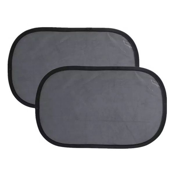 Car sun visor window sun protection heat insulation sunshade front side window mesh electrostatic sticker car front sunshade_voghion.com