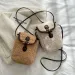 Designer Winter Lambswool Phone Artificial Fur Shoulder Cute Portable Womens Plush Cross shaped Bag Square Wallet_voghion.com