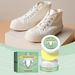 Jue-Fish White Shoe Cleaning Cream Clean Leather Bag Small White Shoes Free Wash Maintenance Portable Cleaning Cream_voghion.com