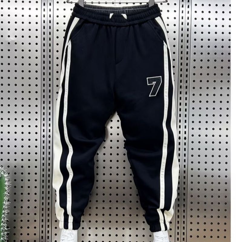 Pantalons de sport colorés pour hommes, leggings décontractés pour hommes, pantalons de survêtement chauds et épissés, automne et hiver_voghion.com