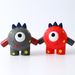 Guangying Pet Chew Toy Built-in Sounder Cartoon Style Bite Resistant Harmless Teeth Cleaning Scentless Squeaky Cartoon Animal Sound Doll For Home Use_voghion.com