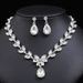 【 Xiangxi 】 Wedding necklace, simulated crown, high-end bridal gown, light luxury, niche sparkling diamond jewelry,_voghion.com