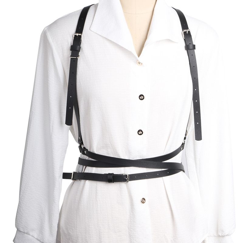 2024 Nieuwe modieuze en elegante Halloween Cosplay Prop Binding Strap Gepersonaliseerde Sling Belt Geïntegreerde Strap Laura Taille Cover voor Vrouwen_voghion.com
