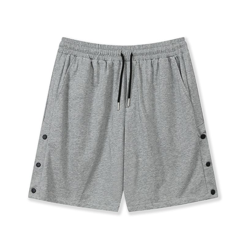 Leisure sports, summer trend, simple versatile, loose fitting, straight tube, comfortable and fashionable cotton shorts,_voghion.com