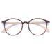 7121 Lunettes de vue ovales ultra-légères TR90 pour femmes, style coréen, tendance, personnalisables avec ordonnance, thé froid_voghion.com