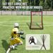 Softball Throwback Return Bounce Ft per 5x7 Lacrosse Training Rebounder Backyard Back Pitchback Net Baseball Volley Screen_voghion.com