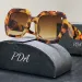 Alla moda Convenienti per le donne PAD Eleganti occhiali da sole firmati PDA Occhiali da sole Lunette de Soleil_voghion.com