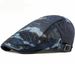 Großer Sale HT2481 Baskenmütze Sommer Sonne Hüte für Frauen Atmungsaktive Männer Trucker Mesh Einstellbar Camouflage Flache Kappe Berets_voghion.com