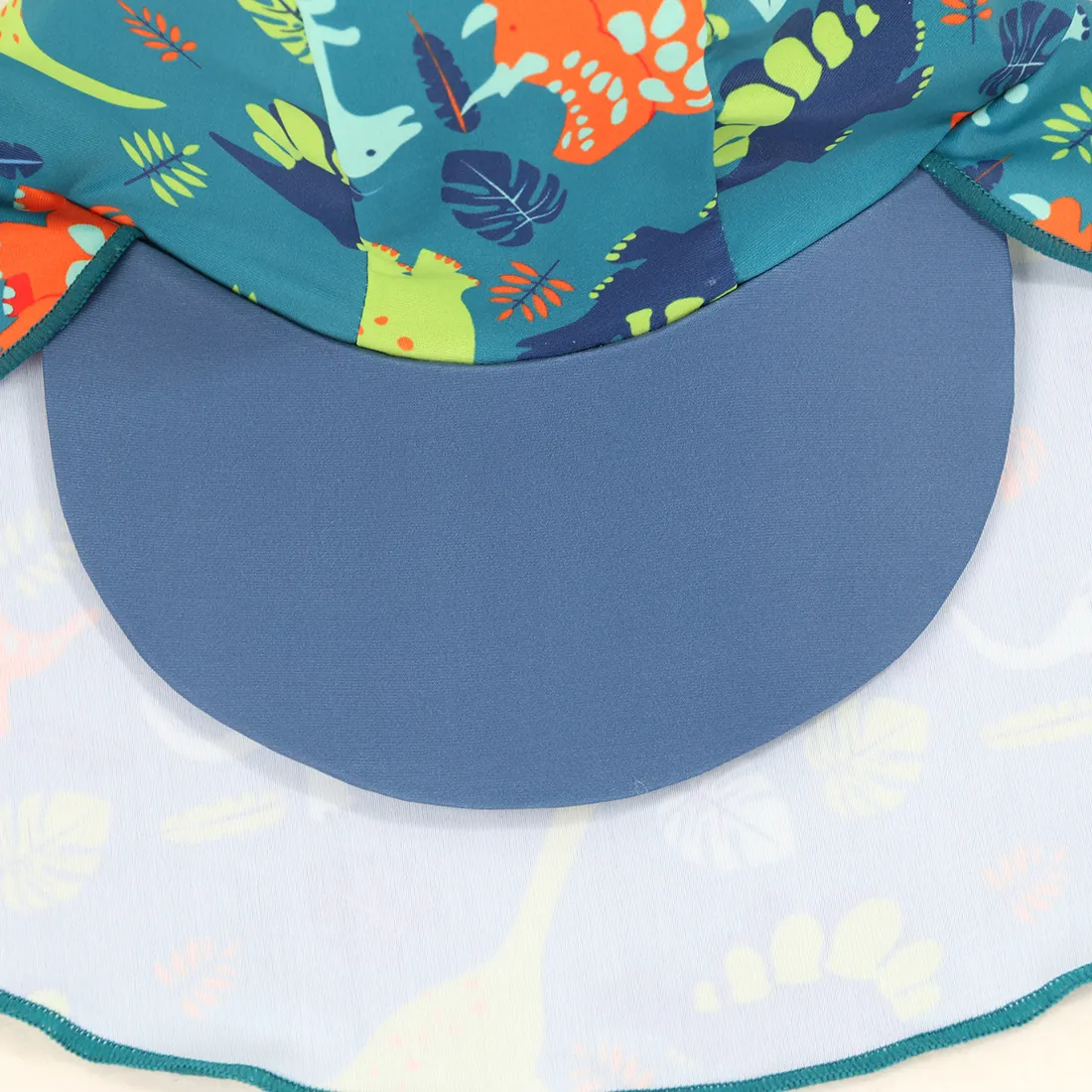 Maillot de bain pour enfant, maillot de bain pour garçon, manches courtes, boxer, col rond, chapeau de diable, crème solaire, imprimé dessin animé_voghion.com