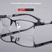 Nieuw Modieus Half Frame Met Anti Blauw Licht High-definition Middelbare Leeftijd En Ouderen, High-end Zaken_voghion.com