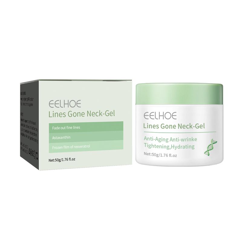 EELHOE Line Lifting Gel Mask reparéiert Däischtert, strahlt d'Haut, strafft d'Gesiichtskonturen, reduzéiert fein Halslinnen_voghion.com
