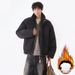 Padded Clothes Men And Women Loose Padded Jacket Bread Clothes Short Stand-up Neck Padded Jacket_voghion.com
