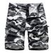 Herrenbekleidung Herren Cargo-Shorts Camouflage Baggy Plus Size Casual Herren Viertelhose_voghion.com