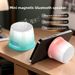 Mini altoparlante magnetico Bluetooth 5.3 con bassi profondi, anti-smarrimento, luce RGB, design compatto, suono HD, cassa audio portatile_voghion.com