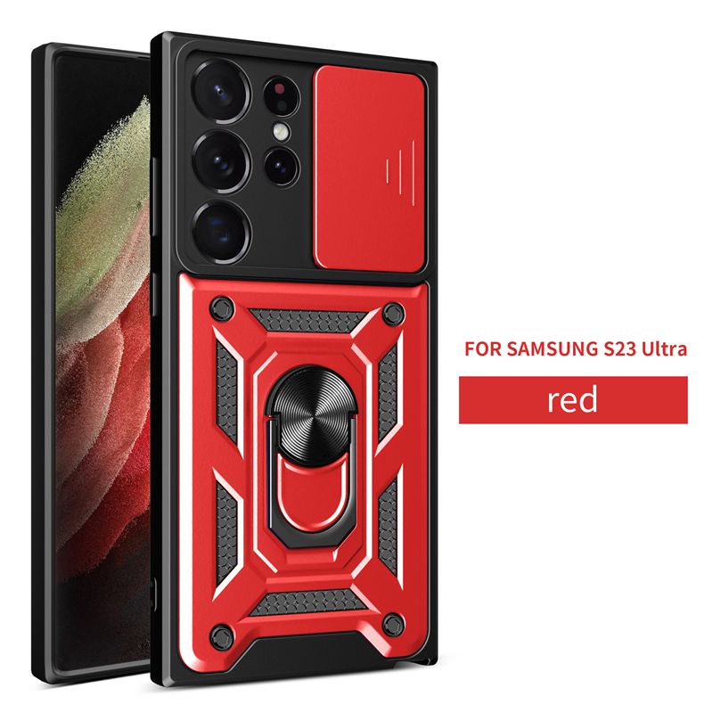 Przesuń obiektyw aparatu etui do Samsung Galaxy S23 S22 A53 A54 A33 Ultra S21 S20 A04 A04E A14 A34 A13 A23 uwaga 20 zderzaki pancerz pokrywa_voghion.com