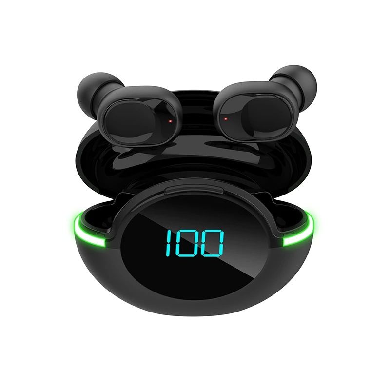 Y80 New Bluetooth Earphones Tws Wireless Sports Running Waterproof Noise Reduction Gaming Esports Mobile Digital Display_voghion.com