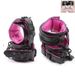 Punk Sponge Pink Weiches Leder Bdsm Bondage Fetisch Gepolsterte Handschellen, Fußfesseln, Kragen Sexspielzeug für Erwachsene_voghion.com