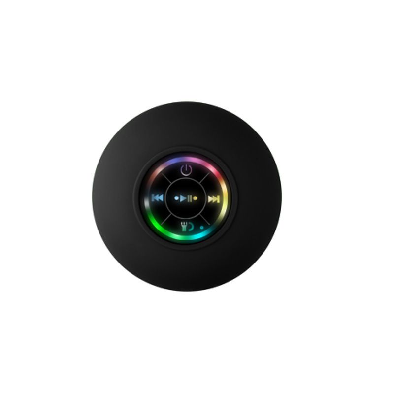Q9 rádiókártya LED Bluetooth hangszóró vezeték nélküli Bts06 fürdőszobai vízálló tapadókorong vezeték nélküli kis hangszóró_voghion.com