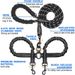 New Leash One-to-Two Nylon Double-Headed Dog Rope Elastic Retractable Explosion-Proof Shock Connector Anti-Tangle_voghion.com