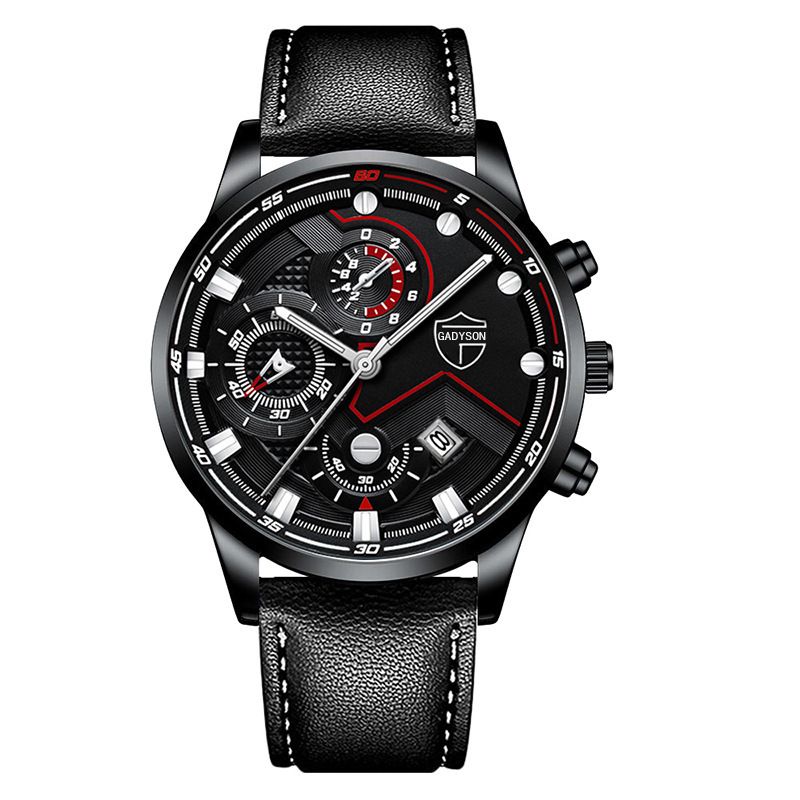 Fashionable New Calendar Quartz Movement Alloy Case Business Men's High end Watch_voghion.com