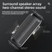 S6 Bluetooth speaker 60W - dual sound effect, IPX7 waterproof, TWS dual machine, with charging function, long battery life, support TFcard_voghion.com