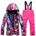 NOKO-New Styles Of Children's Ski Suit Sets For Girls, Middle And Large Children, Thickened Outerwear And Winter Warm Clothing_voghion.com
