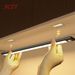 Lámpara LED ACZT tipo C recargable con sensor de movimiento, luz nocturna para cocina, armario, iluminación de 10 cm, 20 cm, 30 cm, 40 cm y 50 cm._voghion.com