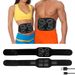 Cintura in silicone con display di ricarica, nuova attrezzatura EMS, dispositivo per il fitness dei muscoli addominali_voghion.com